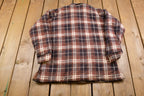 Vintage 1990s Big Yank Plaid Button Up Board Shirt