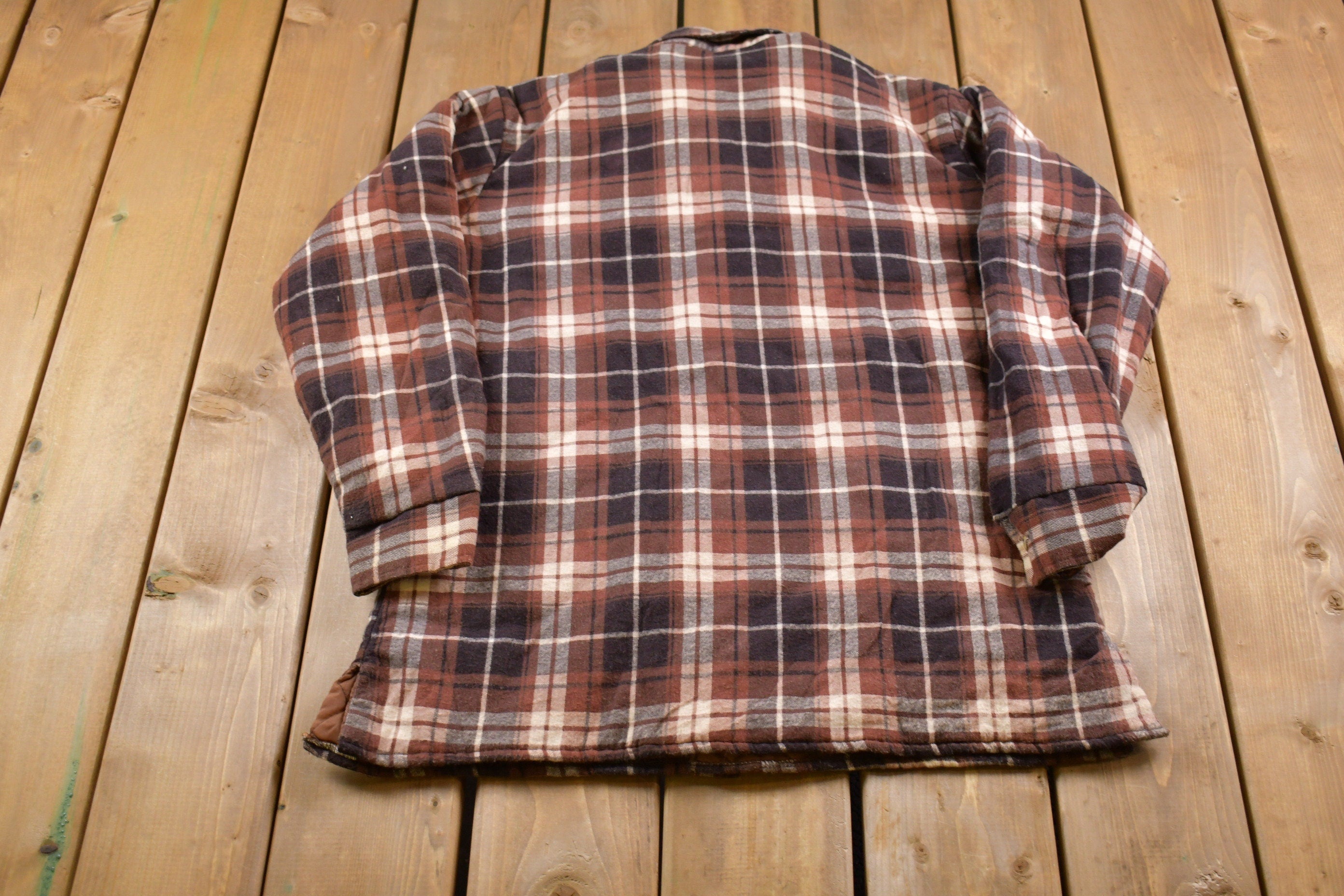 Vintage 1990s Big Yank Plaid Button Up Board Shirt