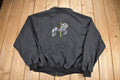 Vintage 1980s Carousel Theme West Ark Windbreaker Jacket