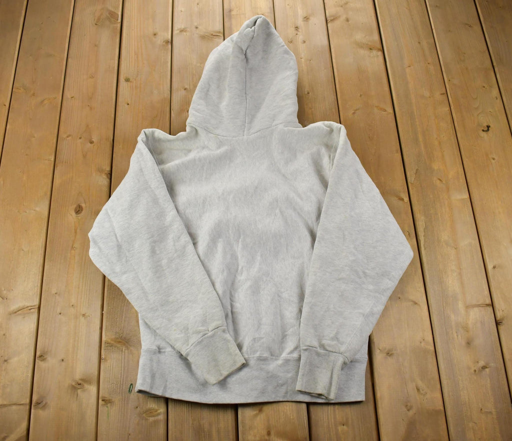 Vintage 1990s ALHS Tigers Hockey Reverse Grain University Collegiate Heavyweight Hoodie