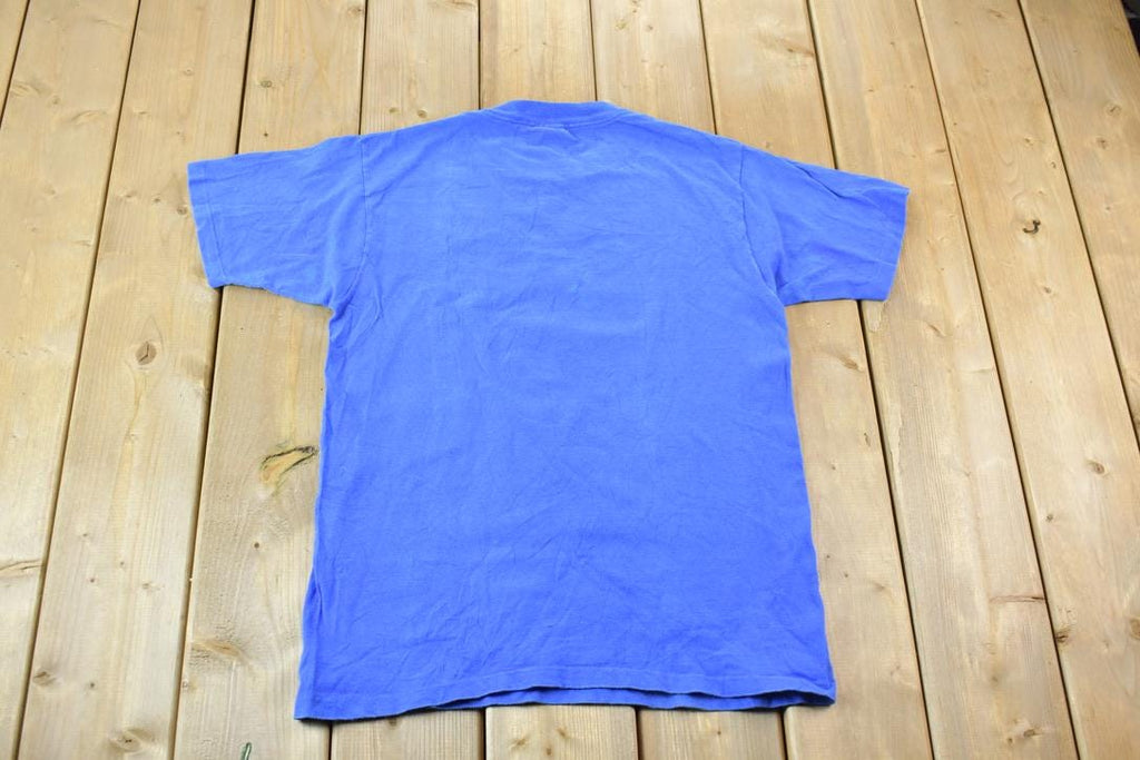 Vintage 1990s Manchester Massachusetts Single Stitch Sailboat Graphic T-Shirt