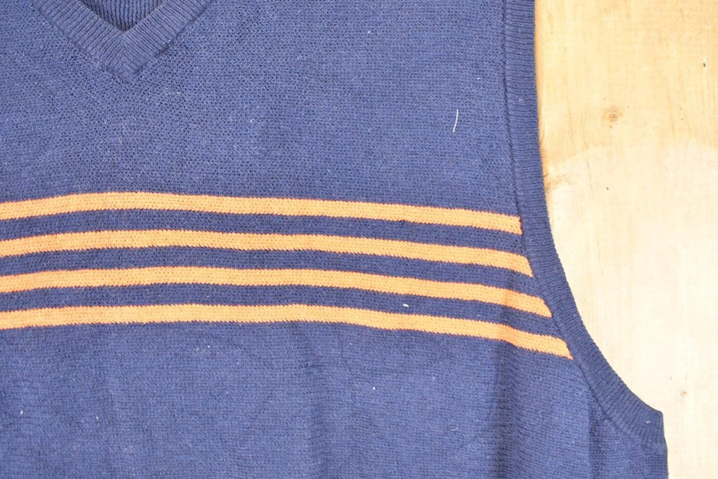 Vintage 1990s Ralph Lauren Polo Golf Knit V Neck Sweater Vest Men's L