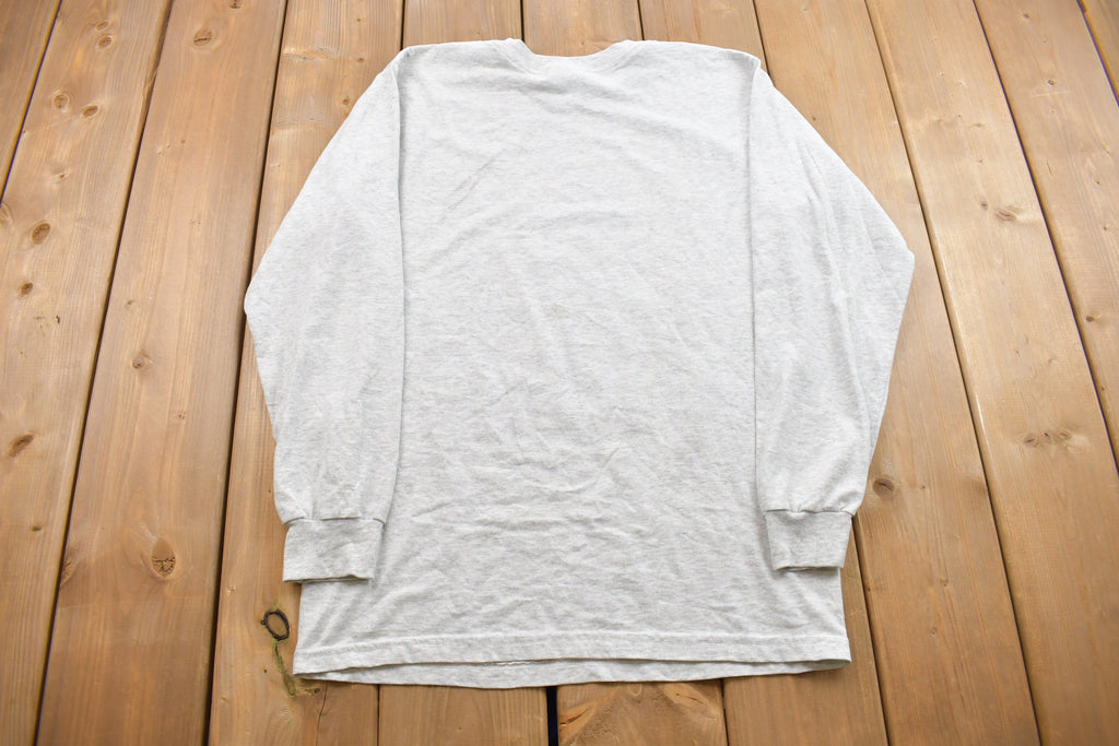 Vintage 1990s Liverpool Softball Graphic Long Sleeve Shirt