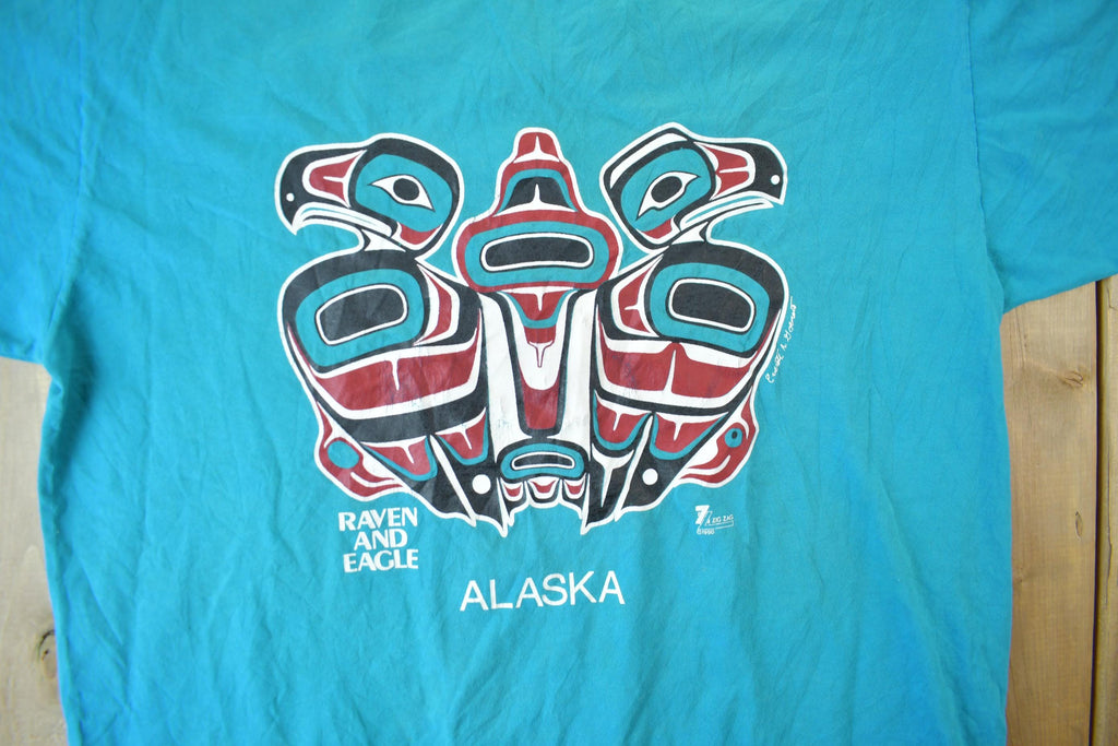 Vintage 1990 Alaska Graphic T-Shirt