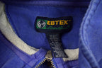 Vintage 1990s Eddie Bauer Ebtek Quarter Zip Sweatshirt  90s Quarter Zip  Streetwear  Embroidered