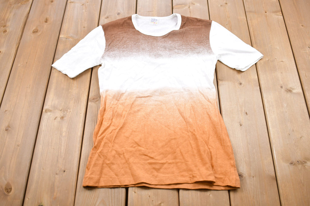 Vintage 1970s Contrast Faded Graphic T-Shirt