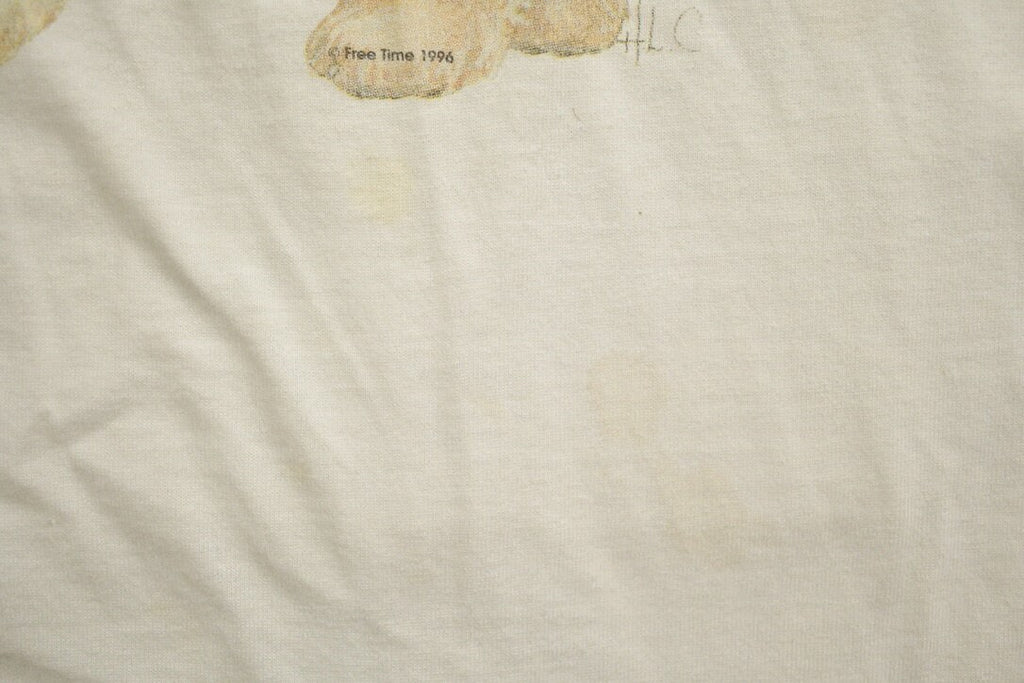 Vintage 1990s Soft-coated Wheaten Terrier Theme Graphic T-Shirt
