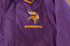 Vintage 1990s Minnesota Vikings NFL Football Jacket Men's XL