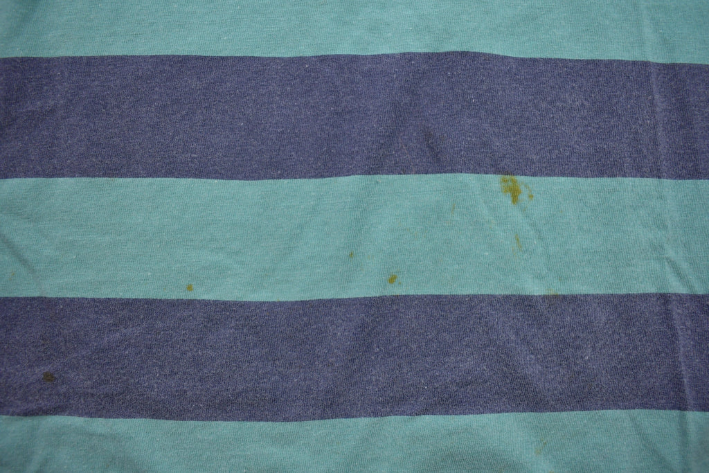 Vintage 1990s Levi Straus Striped Graphic T Shirt