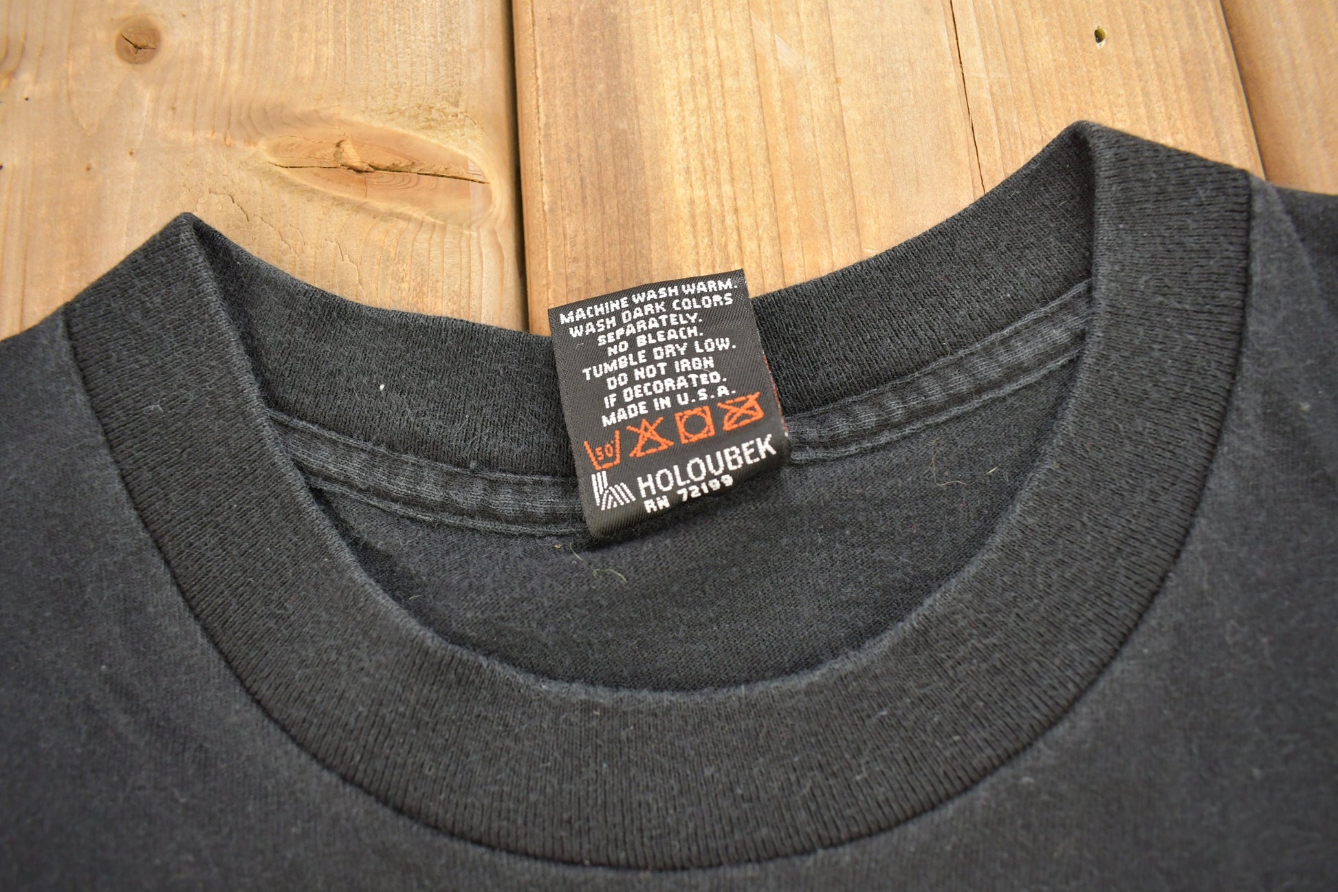 Vintage 1995 Motorsport Plus Harley Davidson Motorcycles Brute Force Kingston Ontario T-Shirt