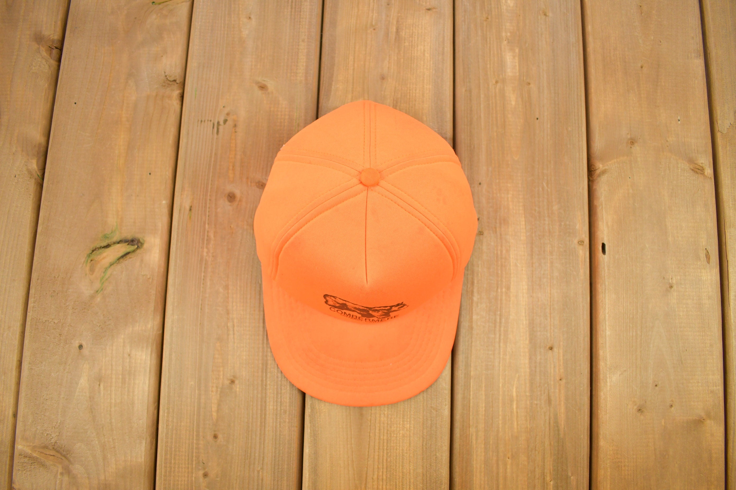Vintage 1990s Combermere Ontario Canada Snap Back Hat