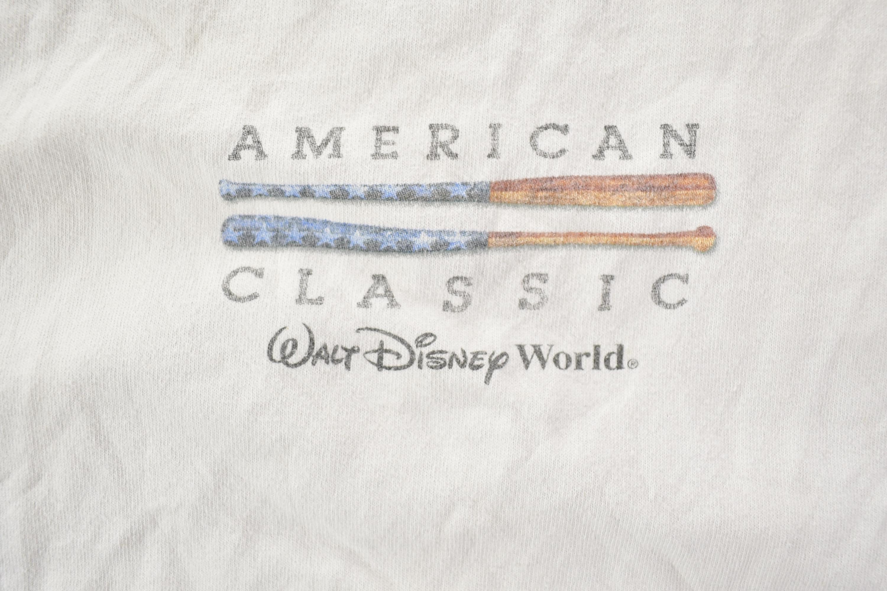 Vintage 1990s Walt Disney World American Classic Cartoon Promo T-Shirt