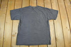 Vintage 1990s Wolf All Over Print Graphic T-Shirt Men's Large