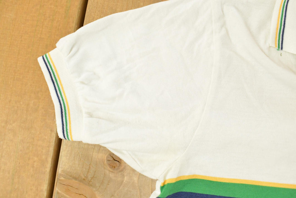 Vintage 1980s Ketch Sailing Polo Shirt Shirt Men's Medium
