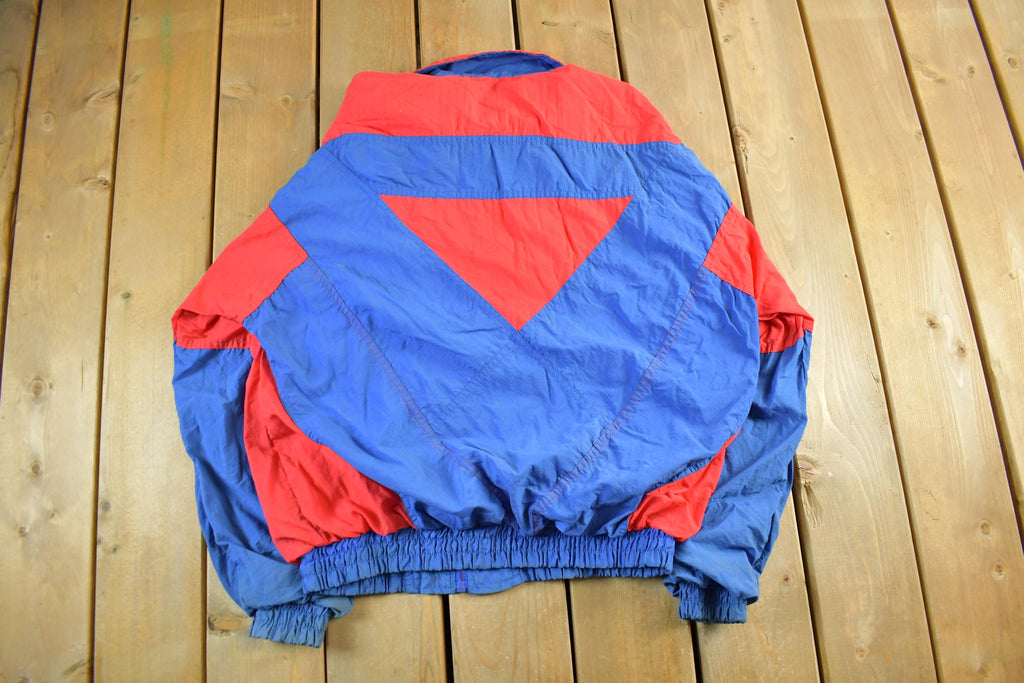 Vintage 1990s Philadelphia 76ers Logo 7 NBA Windbreaker Men's Large
