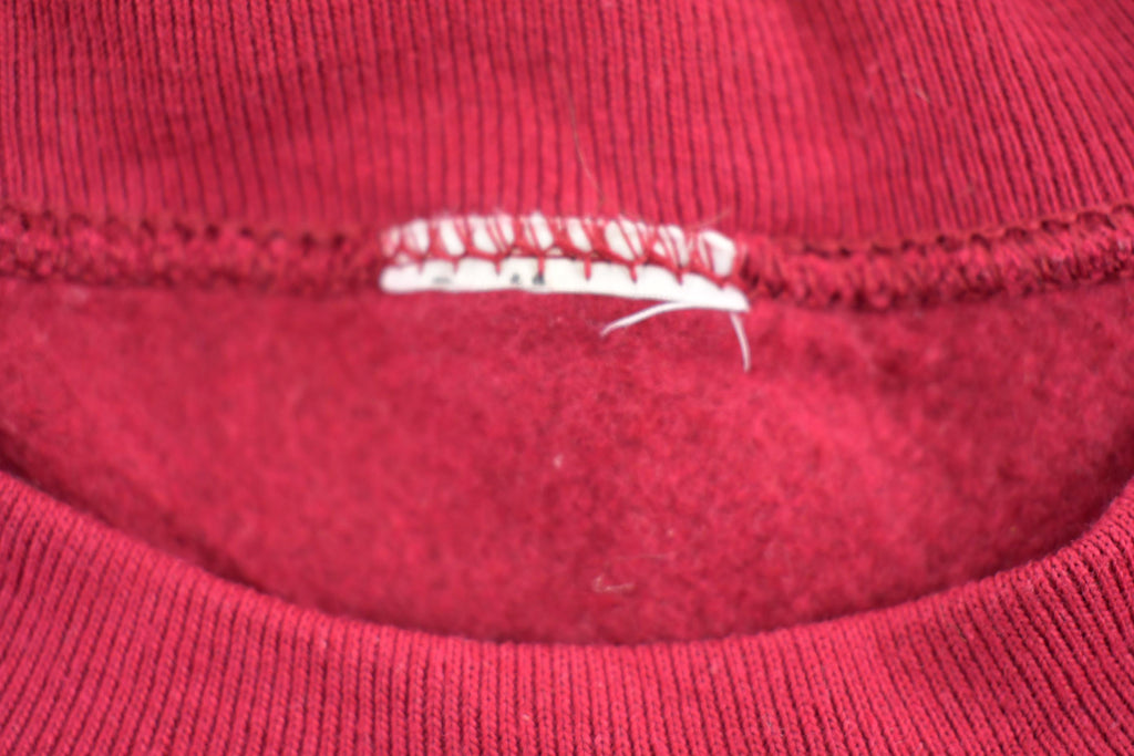Vintage 1990s Red Quilt Escape Crewneck Sweatshirt