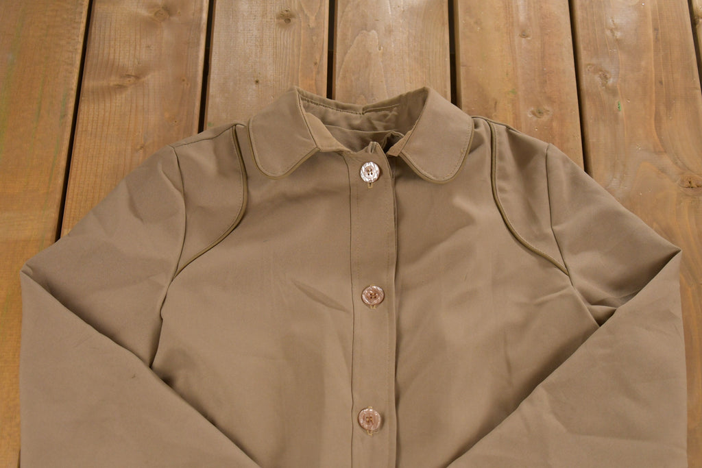 Vintage 1980s Rain or Shine Full Length Trench Coat