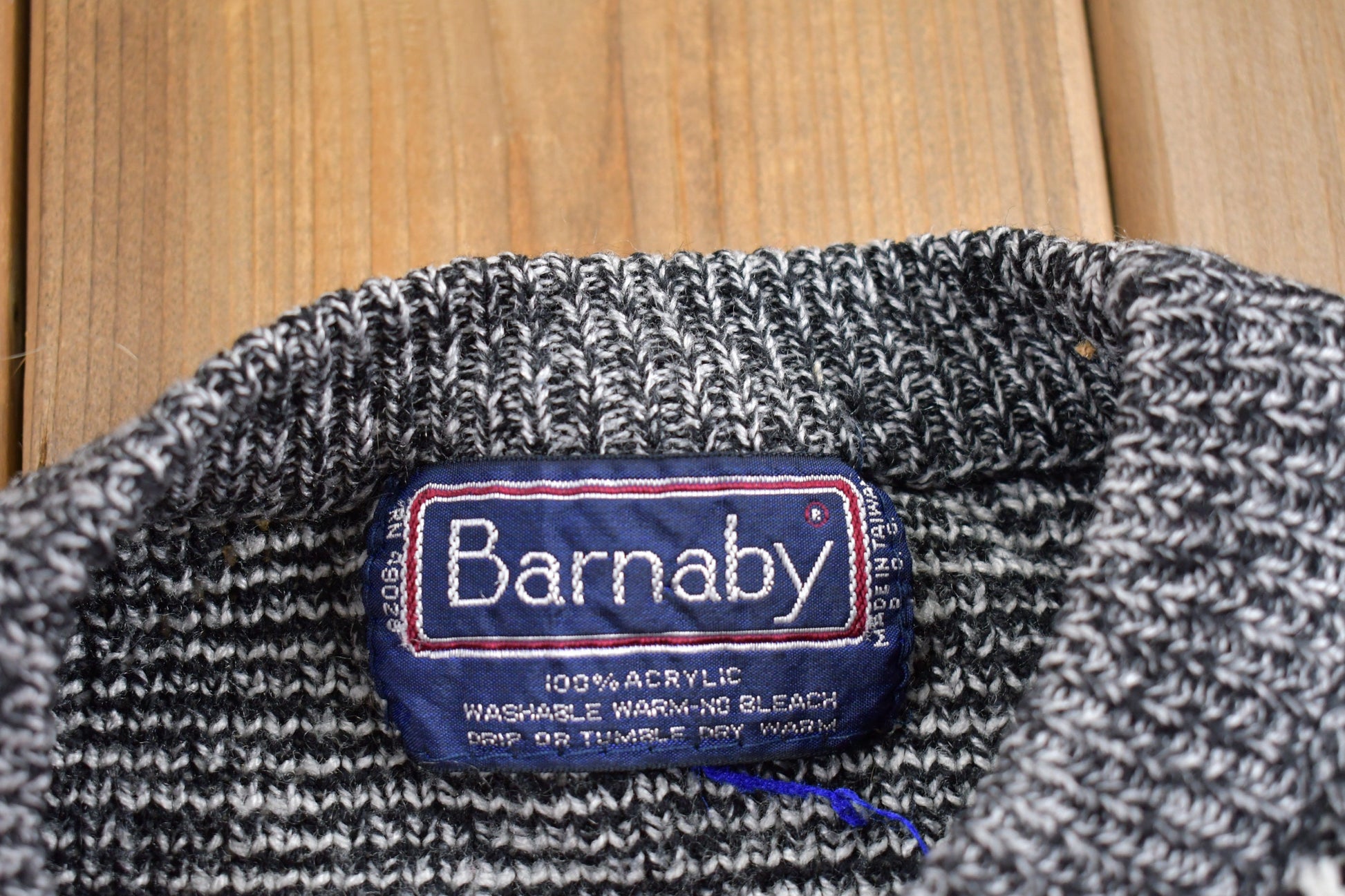 Vintage 1980s Barnaby Knitted Sweater