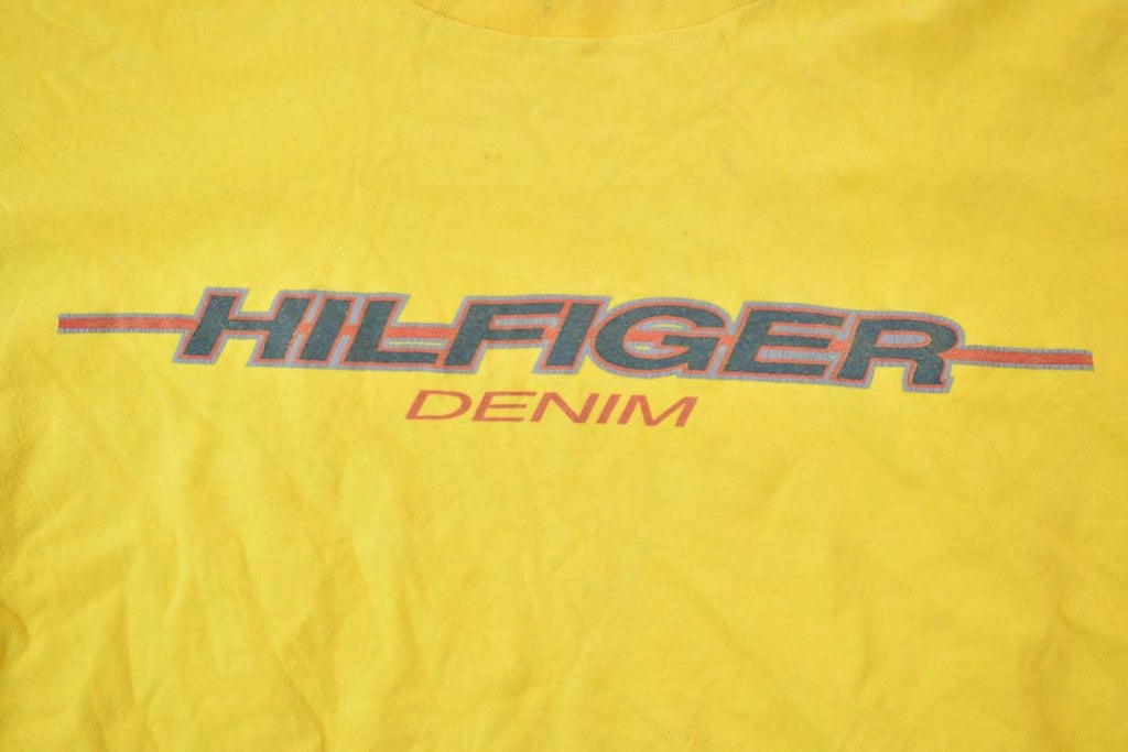 Vintage 1990s Tommy Jeans Hilfiger Denim Graphic T-Shirt