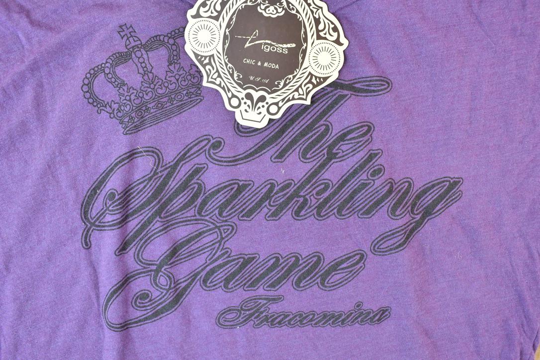 Deadstock Women Vintage Vigoss Y2K The Sparkling Game T-Shirt