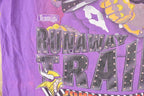 Vintage 1994 Coca Cola Monsters Of The Gridiron Runaway Train NFL T-Shirt Men's L