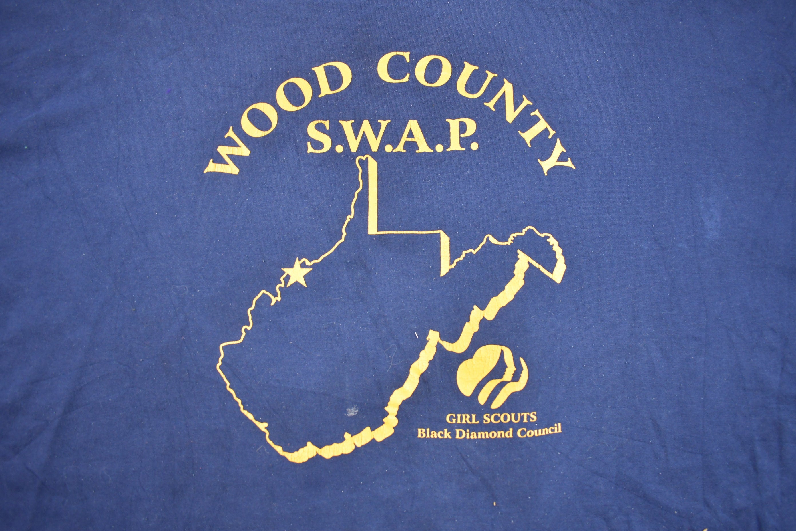 Vintage 1990s Girl Scouts Wood County Graphic T Shirt