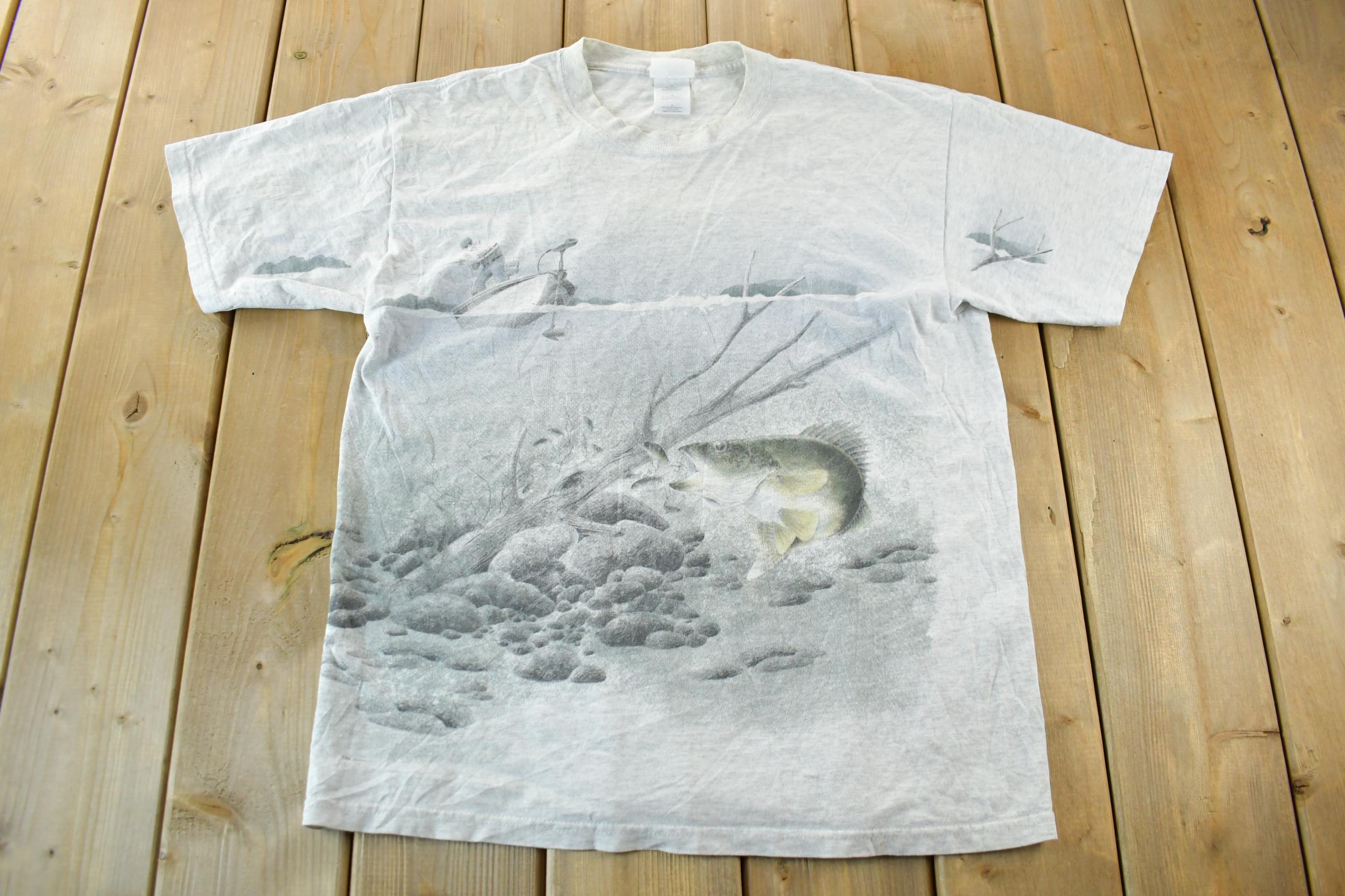 Vintage 1990s Fish T-Shirt