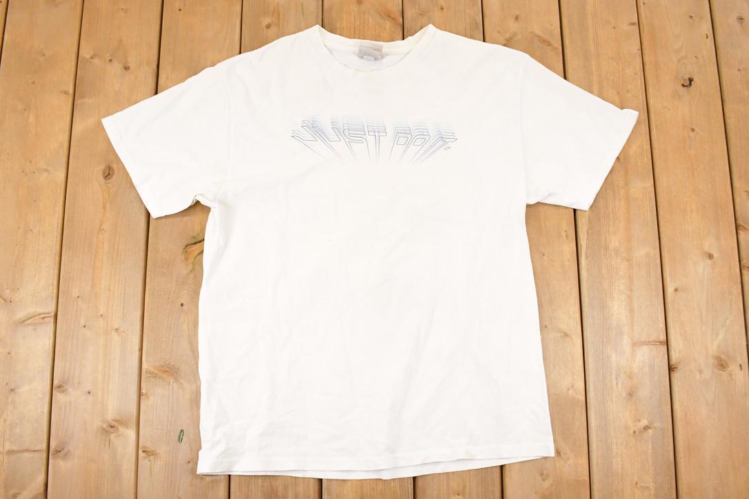Vintage Y2K Nike Graphic Print Souvenir Sportswear T-Shirt Men's L