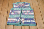 Vintage 1990s For Her Van Heusen Knitted Sweater Vest