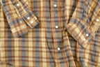 Vintage 1990s Five Brother Plaid Button Up Shirt Men's S
