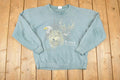 Vintage 1990s Branson Missouri Wolf Hawk And Deer Graphic Print Crewneck Sweatshirt Men's L /