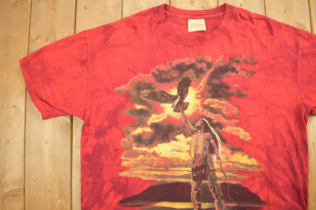 Vintage 1990's Native American Eagle Graphic T-Shirt
