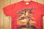 Vintage 1990's Native American Eagle Graphic T-Shirt