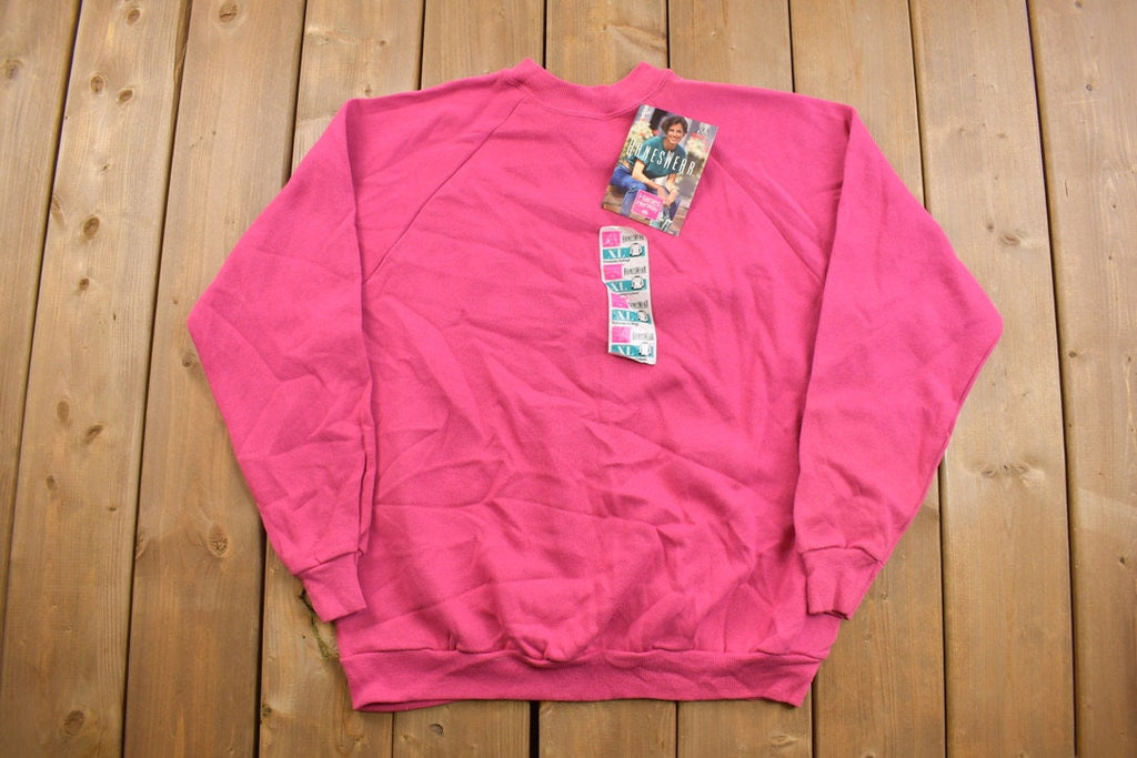 Vintage 1990's Hanes Deadstock Blank Crewneck Sweatshirt