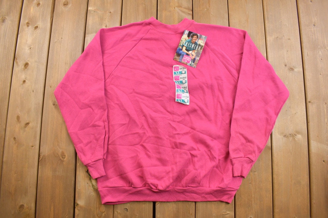 Vintage 1990's Hanes Deadstock Blank Crewneck Sweatshirt