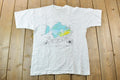Vintage 1990s Tropical Fish Souvenir T-Shirt  Vintage Streetwear  Vacation Tee  Travel T Shirt
