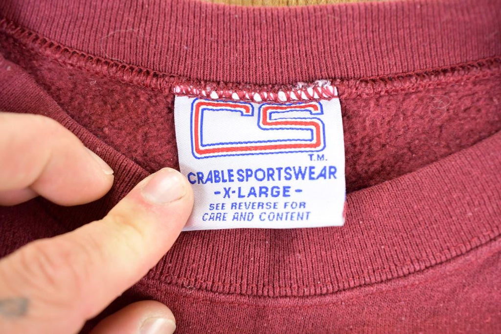 Vintage 1990s The Outdoor Collection Grey Wolf Crewneck Sweatshirt Mens XL