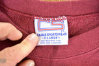 Vintage 1990s The Outdoor Collection Grey Wolf Crewneck Sweatshirt Mens XL