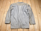 Vintage 1990s Claude Montana Ideal Cuir Leather Blazer Jacket