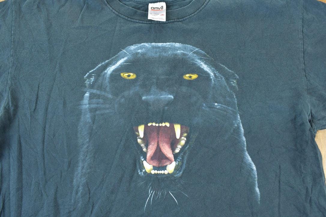 Vintage 1990s Black Panther Outdoors T-Shirt