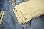 Vintage 1990s Tigger Embroidered Disney Denim Varsity Jacket