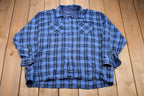 Vintage 1990s John Blair Plaid Button Up Shirt