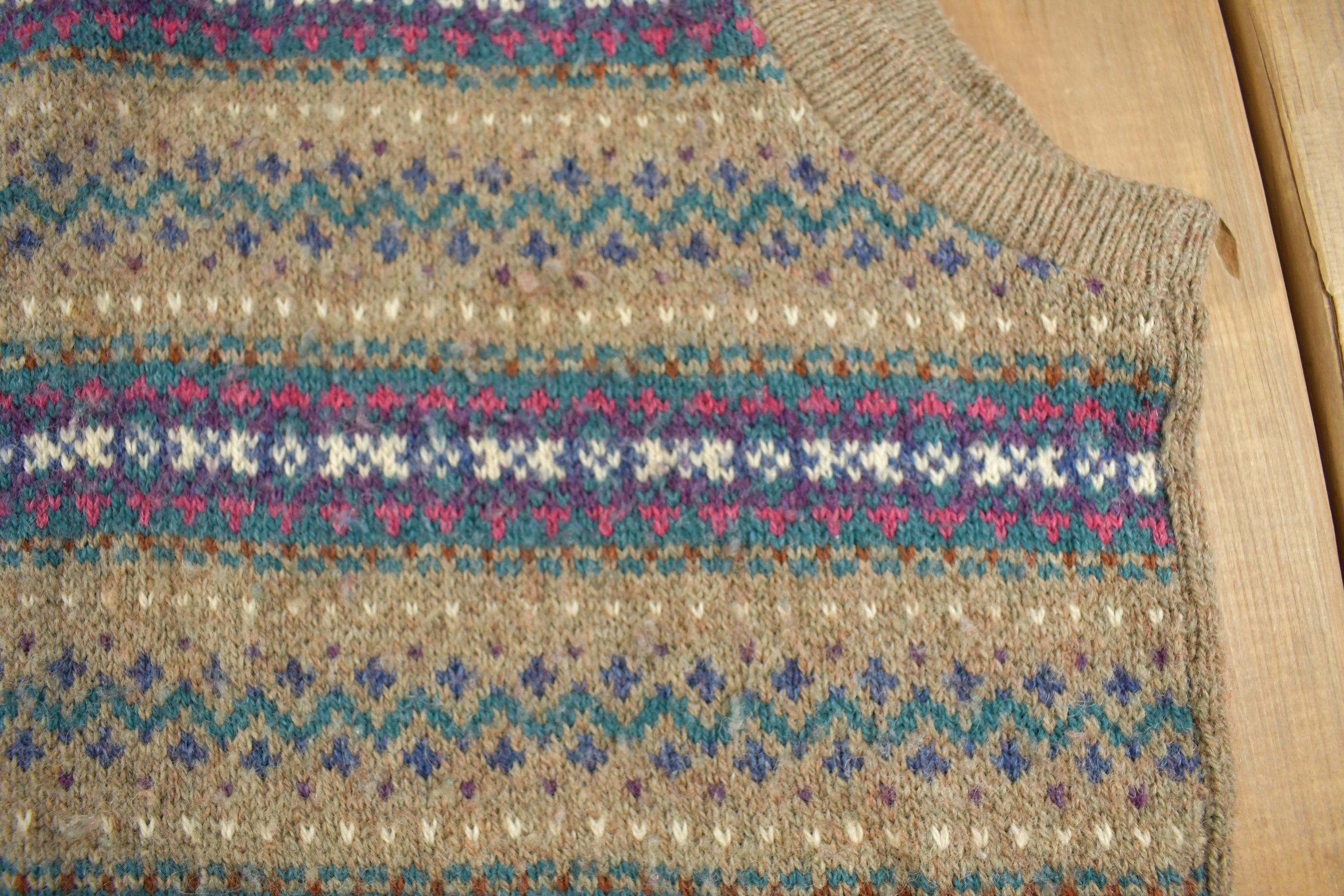 Vintage 1990s Jantzen Knit Vest Made in USA