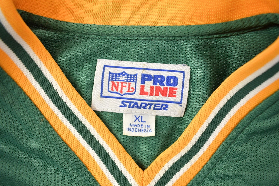 Vintage 1990s NFL Greenbay Packers Pro Line Starter Mesh Jersey