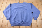 Vintage 1990s National Sportsman Wolf Graphic Van Heusen Crewneck Sweatshirt Made In USA