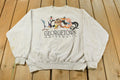 Vintage 1990s Georgetown Hoyas Looney Tunes Collegiate Crewneck Sweatshirt Men's 2XL