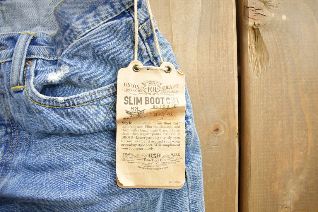 Vintage 1990s Union Craft Denim Jeans Size 30x30