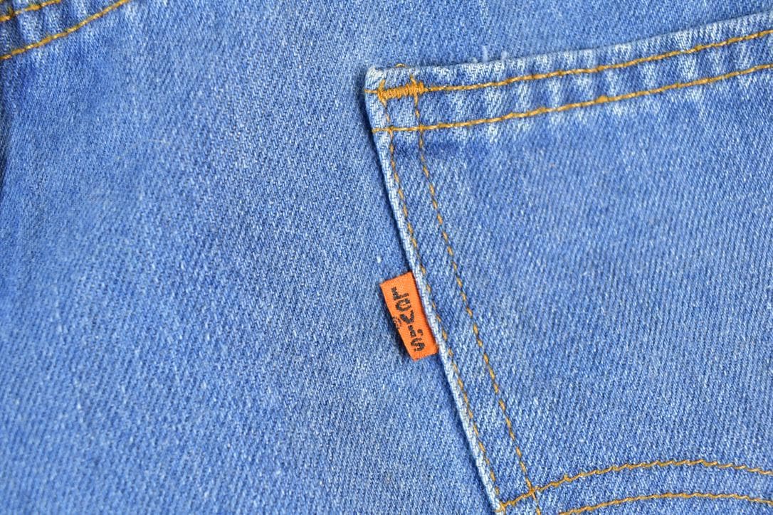 Vintage 1960s Levi Strauss Orange Tab Denim Jeans Size 38  Vintage Denim  Vintage Levis  Retro Jeans