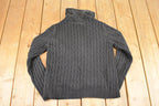 Vintage 1990s Chaps Ralph Lauren Abstract Knit Cardigan Sweater Womens M