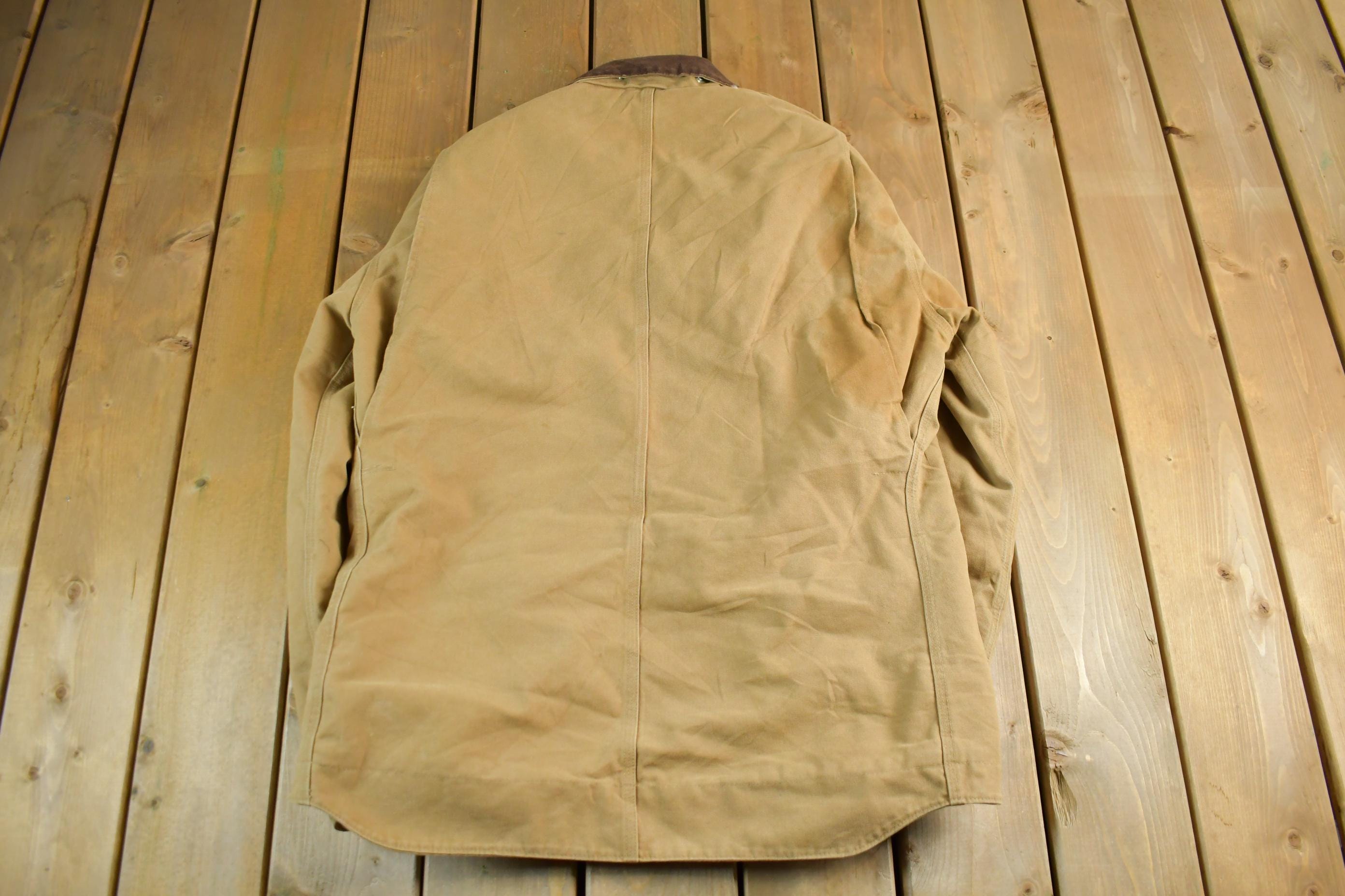 Vintage 1990s Carhartt Sherpa Lined Jacket Mens XL